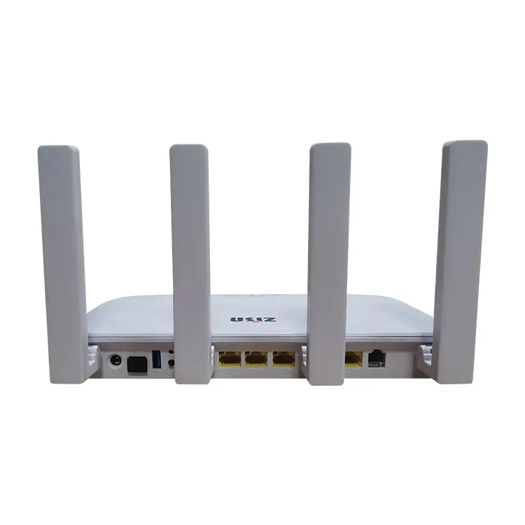 OP156A ONT, 1*XPON+4*GE+1*POTS+WiFi6 AX1500+1*USB3.0
