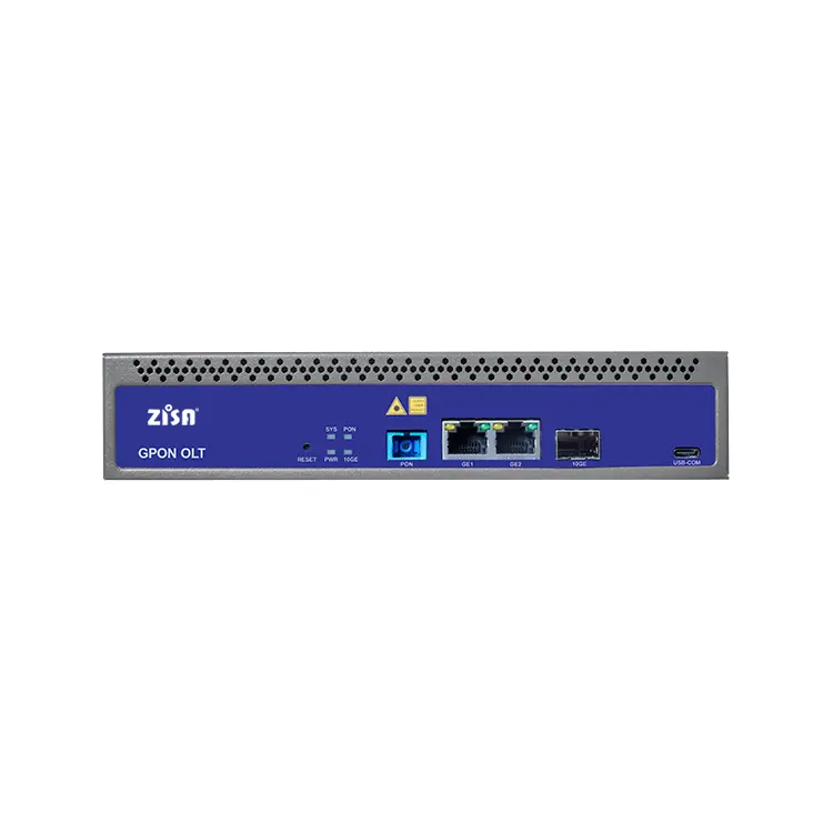 OP1601, GPON OLT, 1* GPON Port, 1*10GE/GE SFP, 2*GE RJ45, AC Power, Building In OLT PON SFP C+++ Module