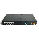 OP154P, PoE ONU SFU, 1*XPON (GPON+EPON), 4*GE PoE+, With PoE Power Adapter 54V,1.11A @60W, Iron Shell