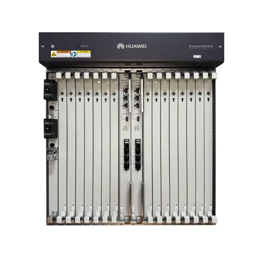 MA5800-X15, OLT Chassis With Fan Tray, 2*MPLB 10GE Control Cards, 2*PILA DC Power Supply