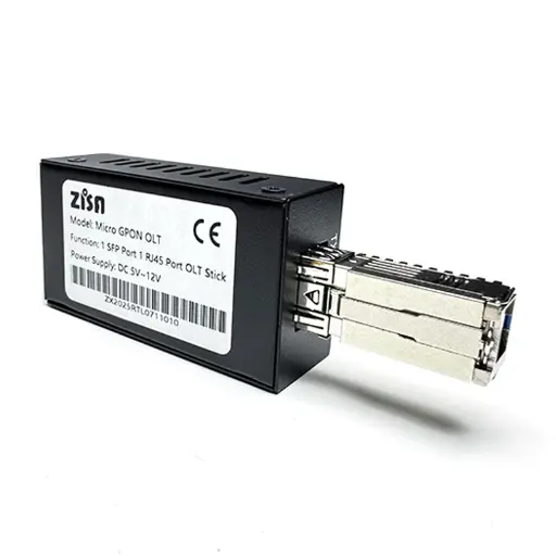 [112902] GPON Micro OLT, 1310RX/1490TX 1.244G-RX/2.488G-TX 2dBm 8km SC/UPC, With 1GE Uplink