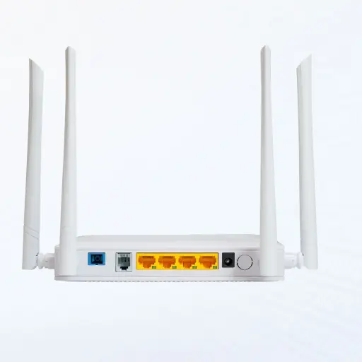 [122923] OP154AV1, XPON(GPON+EPON) ONU with 4*GE+1*POTS+USB3.0+Dual Band WiFi5 4*External Antennas